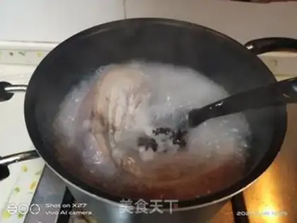 Make Tofu-cooked rice cake step 1