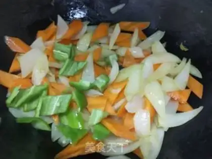Make Carrot onions step 5