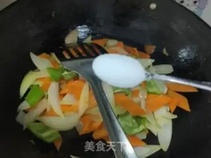 Make Carrot onions step 6