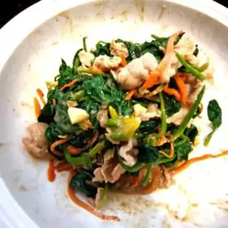 Make Spinach platter step 12