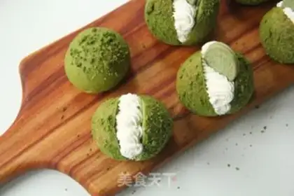 Make Cream of tea and cream bread step 13