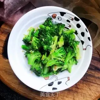 Make walnut oil and broccoli step 7