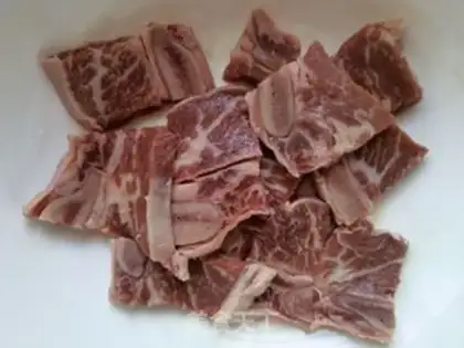 Make Dutch onion fried cowboy bones step 1