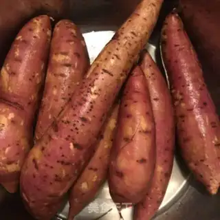 Make Scramble the sweet potatoes step 0