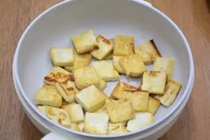 Make Bean tofu egg soup step 5