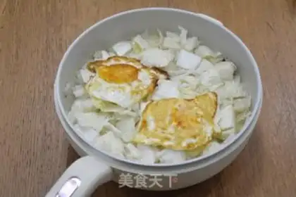 Make Bean tofu egg soup step 6