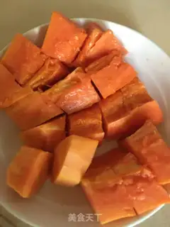 Make Sweet papayas step 1