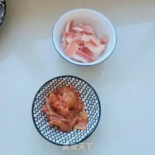 Make Hot cabbage tofu step 0