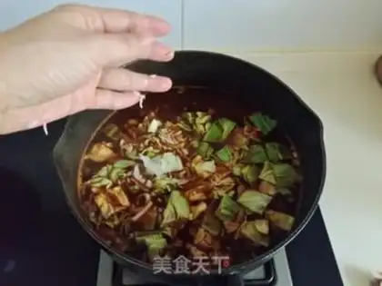 Make Korean army pot step 4