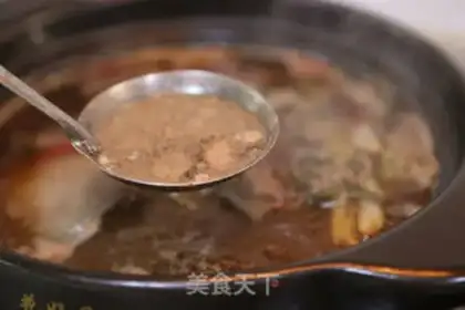 Make Coldly mixed with pig liver step 11