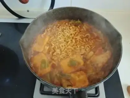 Make Korean army pot step 7