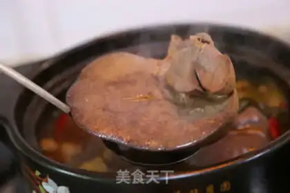 Make Coldly mixed with pig liver step 12