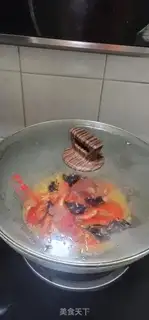 Make Beef, black wood, tomatoes step 6