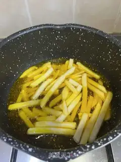 Make French fries step 1