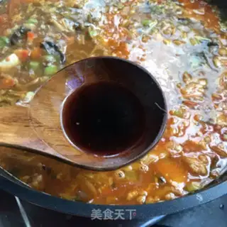 Make Sour spicy corn noodles step 11