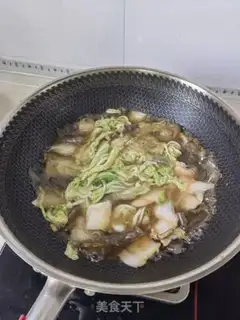 Make Five-flower cabbage stew step 11