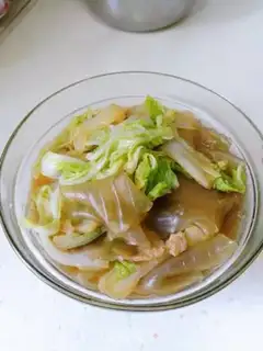 Make Five-flower cabbage stew step 12