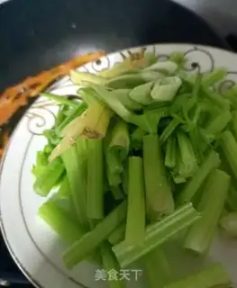 Make Spicy sausage celery step 7