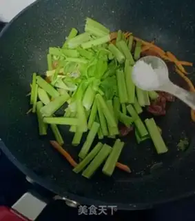 Make Spicy sausage celery step 8