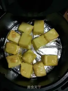 Make Air frying pot, tofu step 2