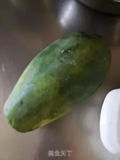 Make The papaya silver ear soup step 1