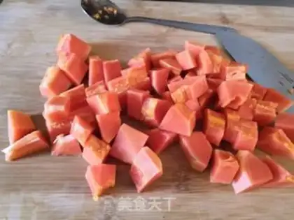 Make The papaya silver ear soup step 4