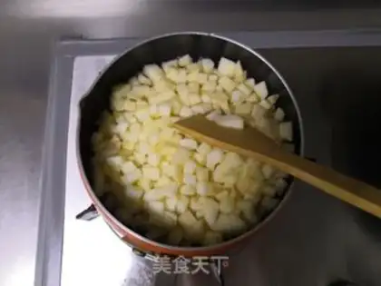 Make Apple jam step 1