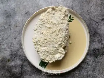 Make Hand-picked burrito chicken steak step 1