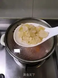 Make The papaya silver ear soup step 9