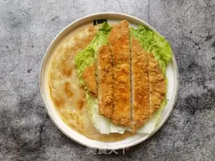 Make Hand-picked burrito chicken steak step 10