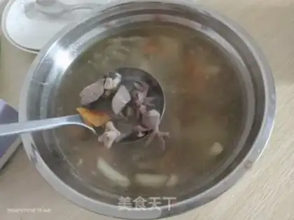 Make Duck fungus mushroom soup step 4