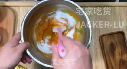 Make Soft pumpkin pie step 3