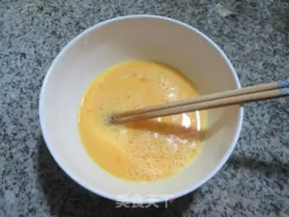 Make Milk egg steaming pumpkins step 4