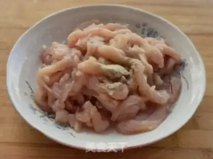 Make Chicken silk sour step 1