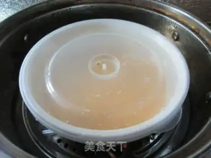Make Milk egg steaming pumpkins step 7