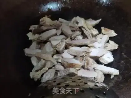 Make Spicy pork fries step 3