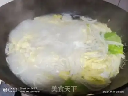 Make Pickle egg noodles step 2