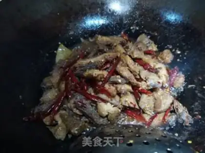 Make Spicy pork fries step 5