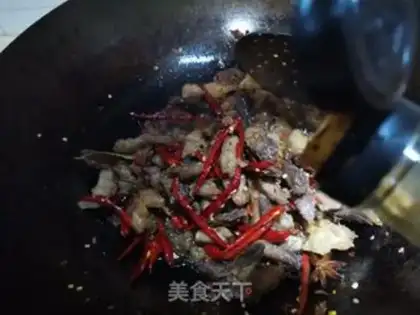 Make Spicy pork fries step 6