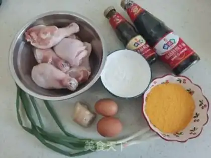 Make A chicken leg with a fragrance step 0