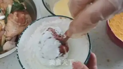 Make A chicken leg with a fragrance step 7