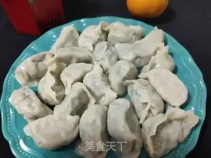Make Cream eggs and shrimp dumplings step 11