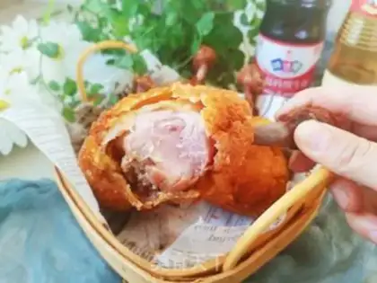 Make A chicken leg with a fragrance step 11