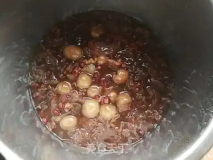 Make Red bean bean silver spoon step 3