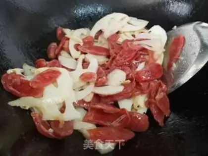 Make A wide salami step 4