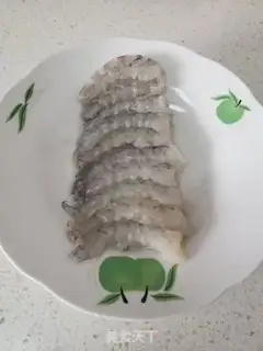 Make Pork-cooked shrimp step 1