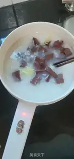 Make Skinny pork porridge step 6