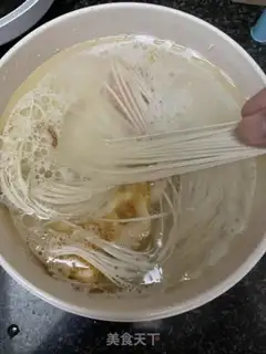 Make The egg ham and the ham step 4