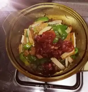 Make Bean beef step 2