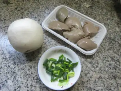 Make Duck radish step 0